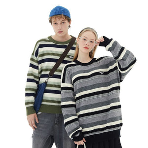 Pullover Striped Stamp