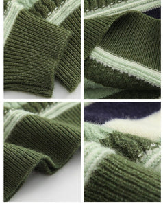 Pullover Striped Stamp