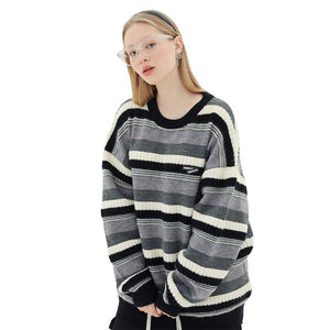 Pullover Striped Stamp
