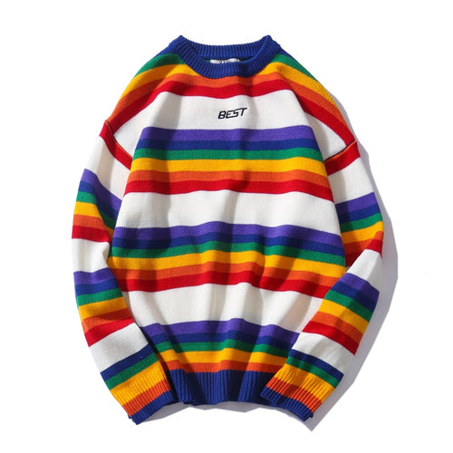 Pullover Retrô Rainbow