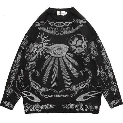 Pullover Skull Tattoo